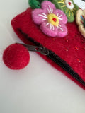 Handmade Nepalese Wool Felt Pouch