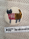 Handmade Nepal Wool Felt Coaster