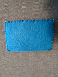 Hand felt card holder