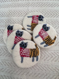 Handmade Nepal Wool Felt Coaster