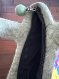 45 Handmade Wool Felt Bag from Nepal