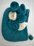 Handmade Nepalese Wool Felt Pouch