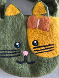 29 Handmade Wool Felt Bag from Nepal
