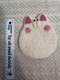 Handmade Nepal Wool Felt Coaster