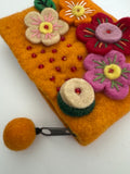 Handmade Nepalese Wool Felt Pouch