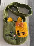 29 Handmade Wool Felt Bag from Nepal