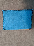 Handmade felt card holder