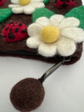 Handmade Nepalese Wool Felt Pouch