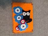 Handmade felt card holder