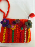 Handmade Nepalese Wool Felt Pouch