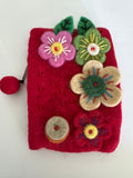 Handmade Nepalese Wool Felt Pouch