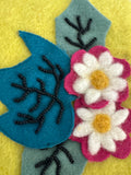 Handmade Nepalese Wool Felt Pouch