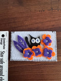 Handmade felt card holder