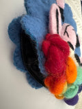 Handmade Nepalese Wool Felt Pouch