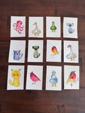 watercolor bookmark