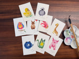 Watercolor Bookmark