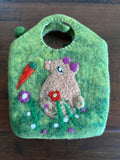 58 Handmade Wool Felt Bag from Nepal