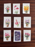 Watercolor bookmark