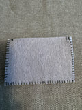 Handmade felt card holder