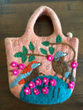 46 Handmade Wool Felt Bag from Nepal
