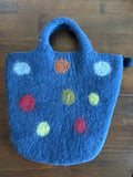 44 Handmade Wool Felt Bag from Nepal