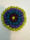 Handmade Nepal Wool Felt Coaster