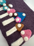 Handmade Nepalese Wool Felt Pouch
