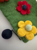 Handmade Nepalese Wool Felt Pouch