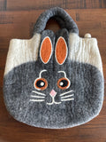 49 Handmade Wool Felt Bag from Nepal