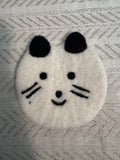 Handmade Nepal Wool Felt Coaster