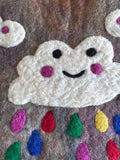 42 Handmade Wool Felt Bag from Nepal