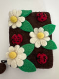 Handmade Nepalese Wool Felt Pouch