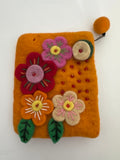 Handmade Nepalese Wool Felt Pouch
