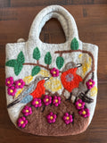 47 Handmade Wool Felt Bag from Nepal