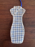 Handmade Fabric Bookmark