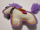 Handmade Horse Keychain
