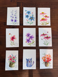 watercolor bookmark