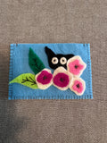 handmade felt card holder