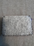Handmade felt card holder