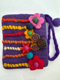 Handmade Nepalese Wool Felt Pouch