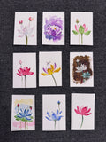 watercolor bookmark