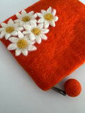 Handmade Nepalese Wool Felt Pouch