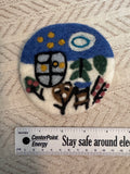 Handmade Nepal Wool Felt Coaster