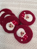 Handmade Nepal Wool Felt Coaster