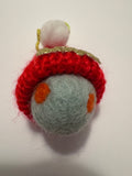Handmade Christmas Hat Ornament