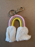 Cotton Cord Keychain – Handmade