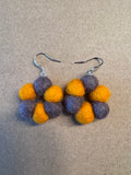 Handmade Wool Felt Earrings