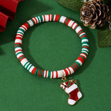 Cute Christmas Cartoon Bracelet