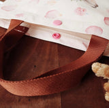 Rose Bunny Tote Bag