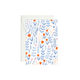 Red Tulip Garden Enclosure Card